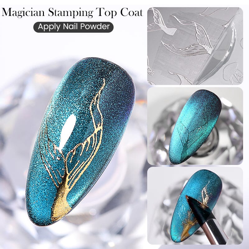 Magician Stamping Top Coat 5ml Stamping Nail BORN PRETTY 