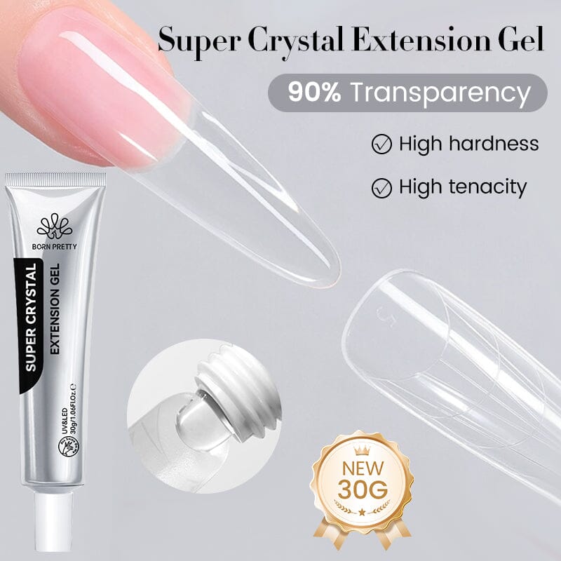 Super Crystal Extension Gel 30g Gel Nail Polish BORN PRETTY 