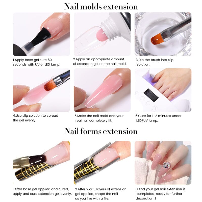 Super Crystal Extension Gel 30g Gel Nail Polish BORN PRETTY 