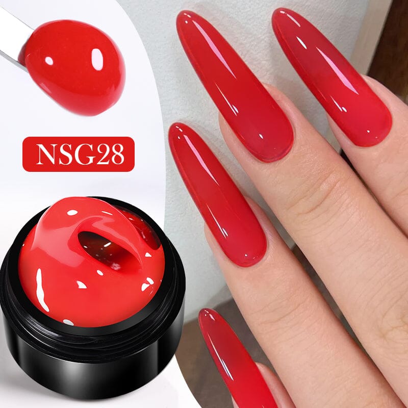 Jelly Non Stick Hand Extension Nail Gel 15ml Extension Nail Gel BORN PRETTY NSG28 