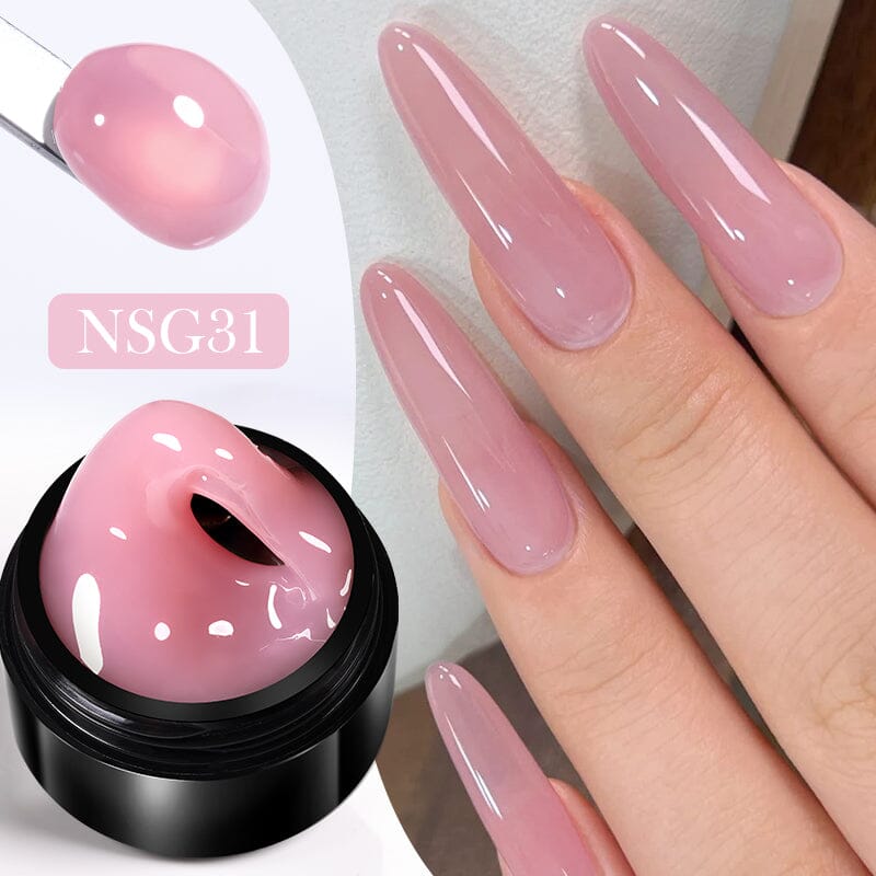 Jelly Non Stick Hand Extension Nail Gel 15ml Extension Nail Gel BORN PRETTY NSG31 