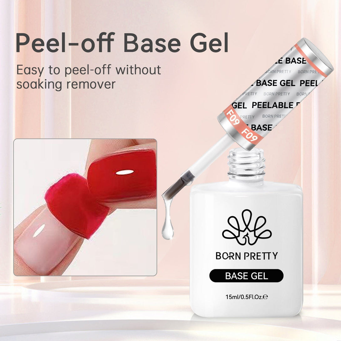 15ml Peelable Base Gel Gel Nail Polish BORN PRETTY 