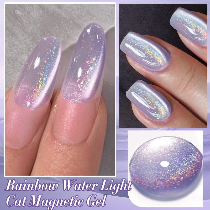 Rainbow Water Light Cat Magnetic Gel RW04 10ml Gel Nail Polish BORN PRETTY 