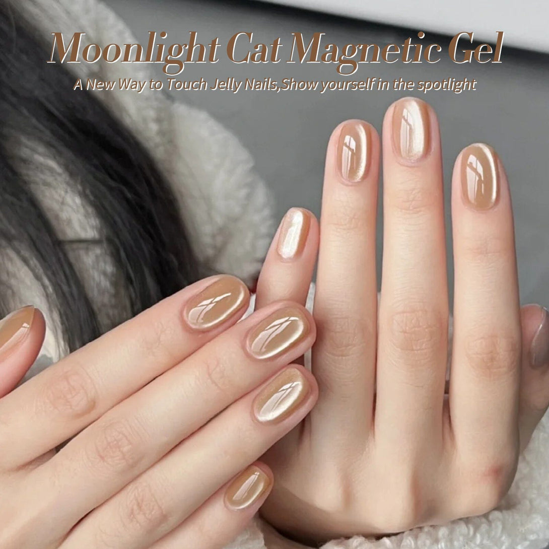 6 Colors Moonlight Cat Magnetic Gel 7ml with Magnetic Stick Gel Nail Polish BORN PRETTY 