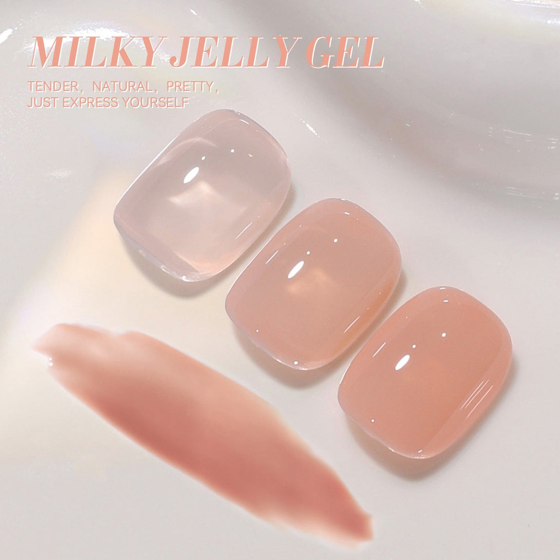 Milky Jelly Gel #18 Blush Pink 15ml Gel Nail Polish BORN PRETTY 