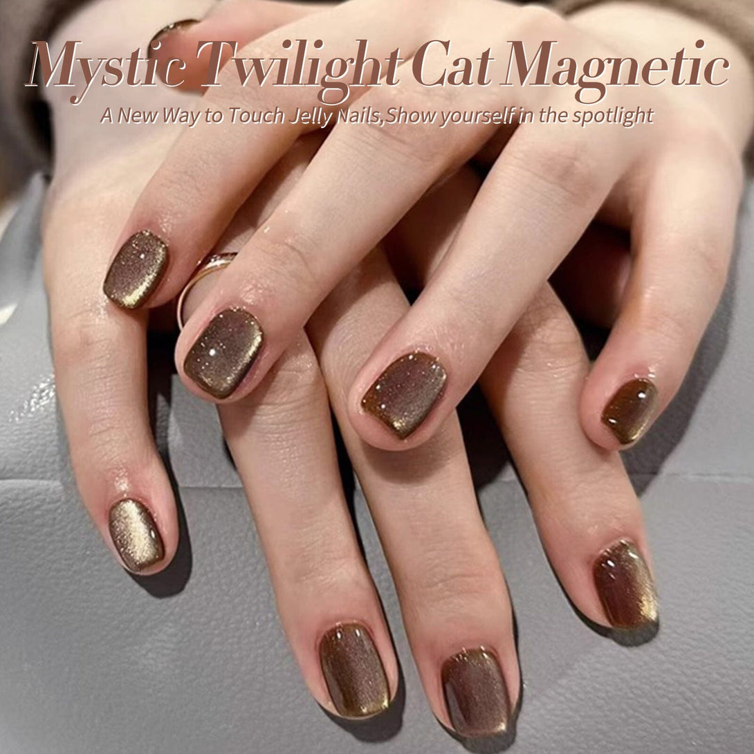 6 Colors Mystic Twilight Cat Magnetic Gel 7ml with Magnetic Stick Gel Nail Polish BORN PRETTY 