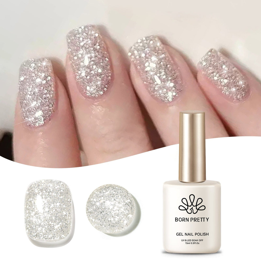 Diamonds Glitter Sequins Gel Polish 15ml Gel Nail Polish BORN PRETTY 