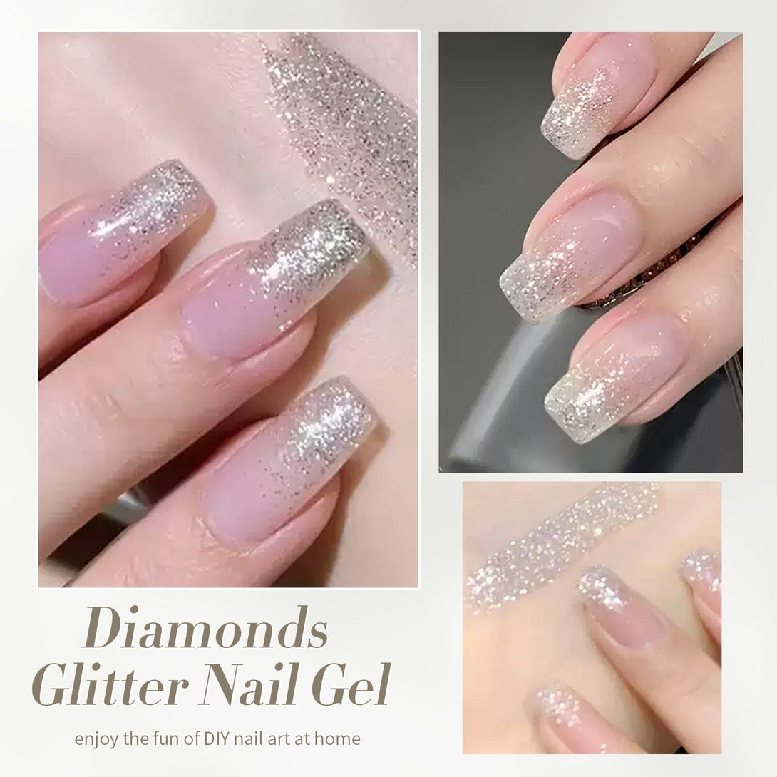 Diamonds Glitter Sequins Gel Polish 15ml Gel Nail Polish BORN PRETTY 