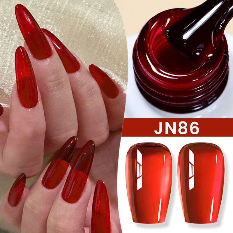 Jelly Nude Gel Autumn Winter Colors 10ml Gel Nail Polish BORN PRETTY JN86 