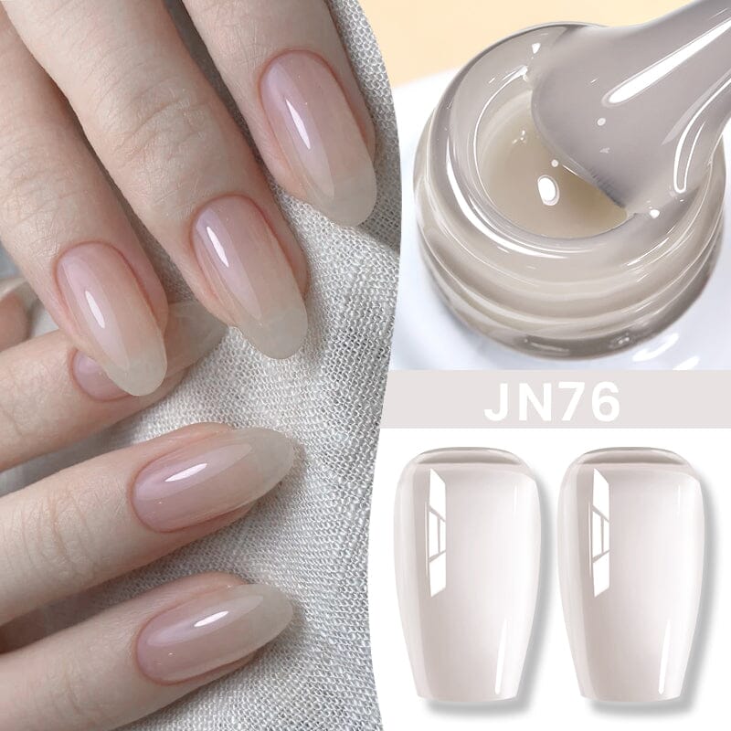 Jelly Nude Gel Autumn Winter Colors 10ml Gel Nail Polish BORN PRETTY JN76 