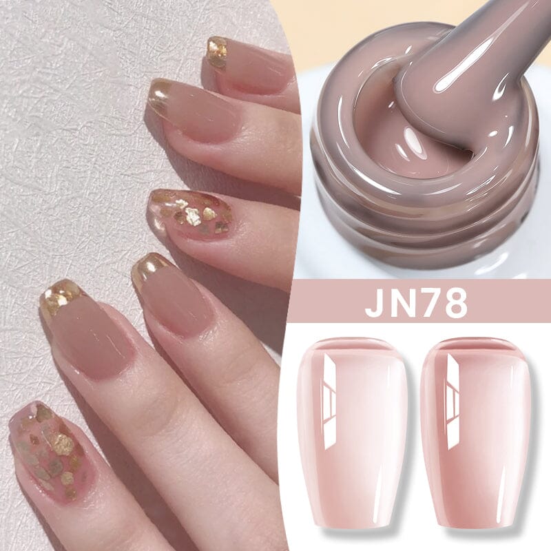 Jelly Nude Gel Autumn Winter Colors 10ml Gel Nail Polish BORN PRETTY JN78 