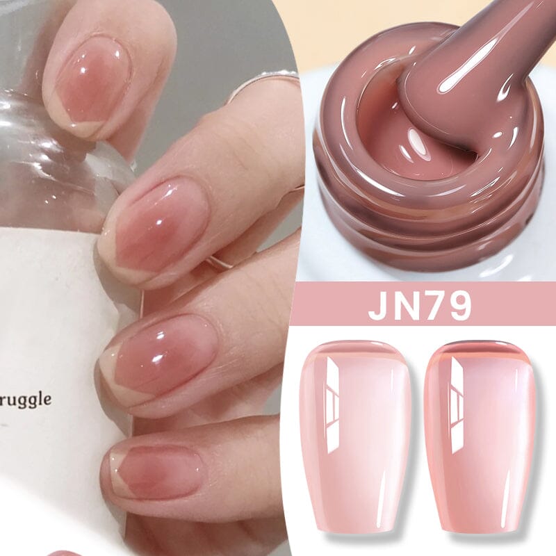 Jelly Nude Gel Autumn Winter Colors 10ml Gel Nail Polish BORN PRETTY JN79 