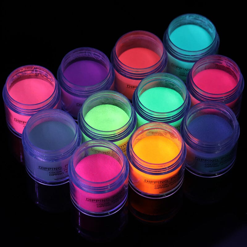 Fluorescent Neon Dip Powder 10ml Nail Powder BORN PRETTY 