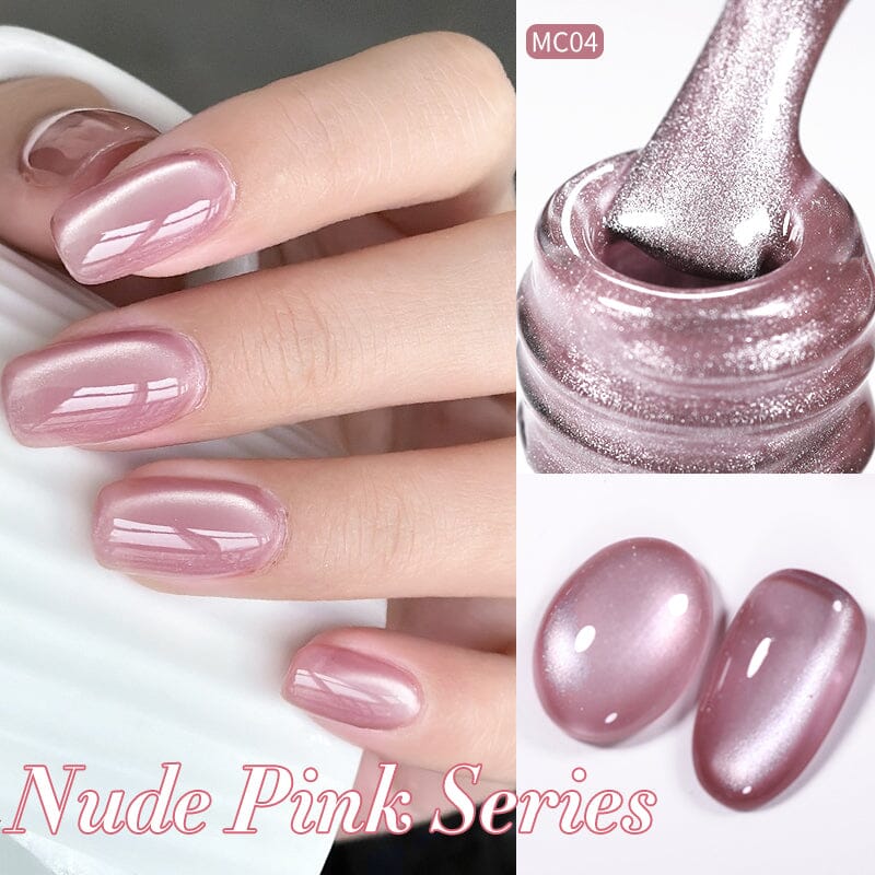 6 Colors Nude Pink Gel Polish Set 10ml Gel Nail Polish BORN PRETTY 