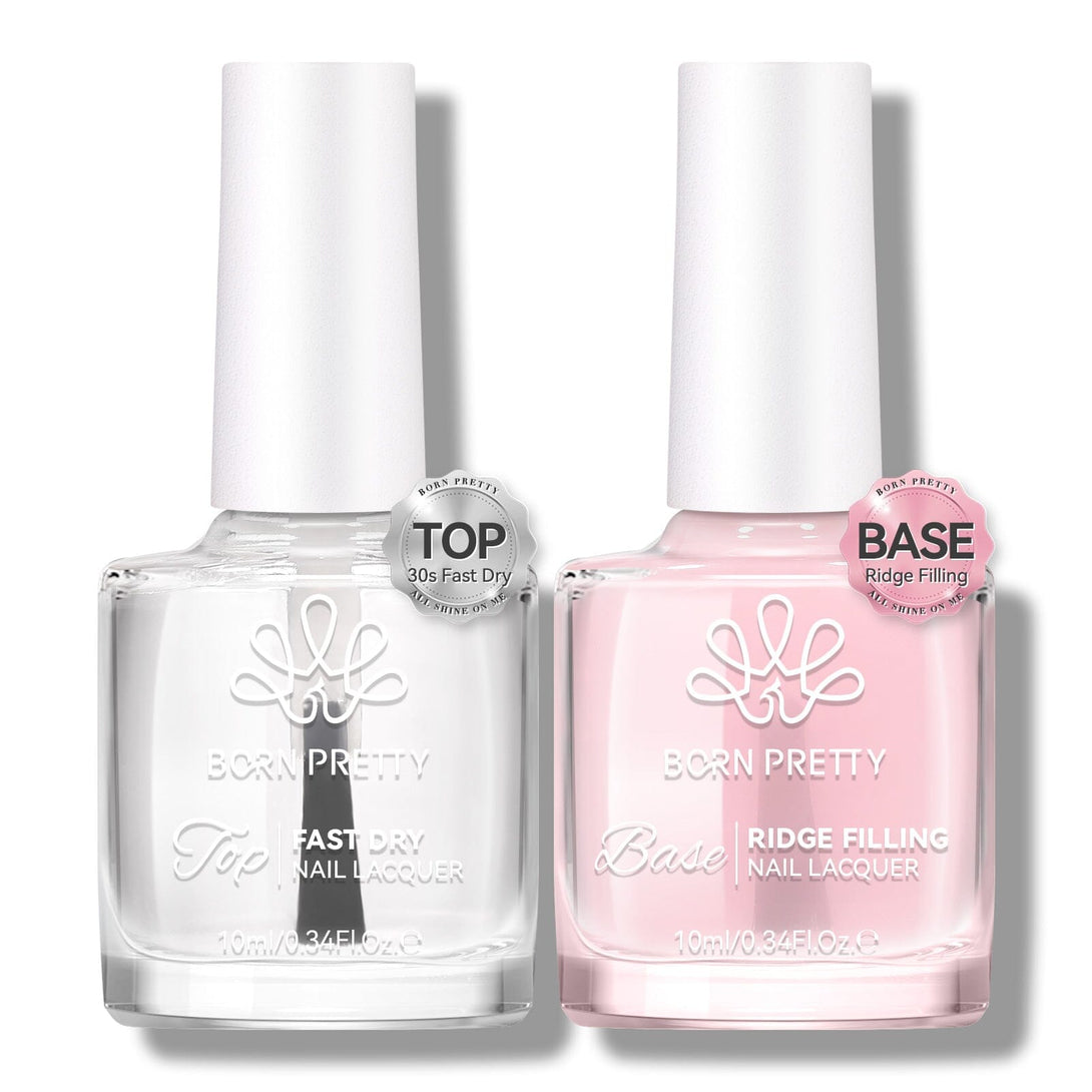 Base & Top Nail Polish Set 10ml Nail Polish BORN PRETTY 