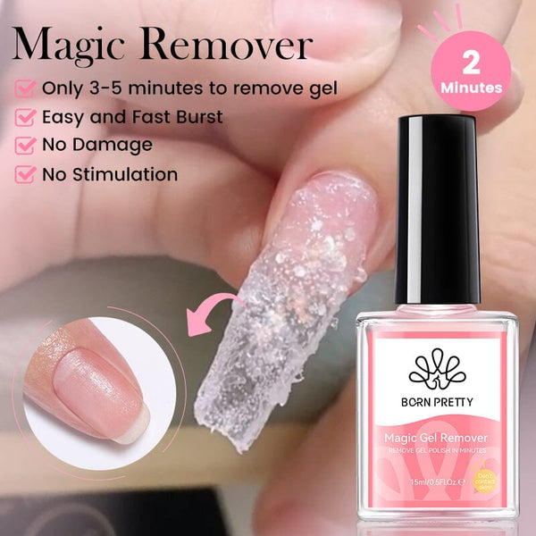 Magic Gel Remover Tools Kit Gel Nail Polish BORN PRETTY 