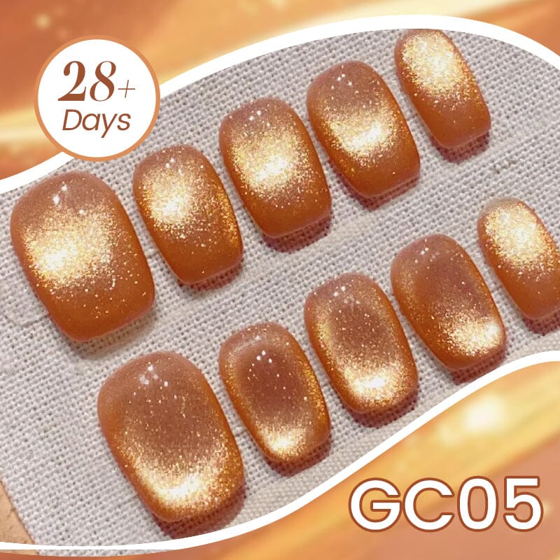 10ml Gold Cat Magnetic Gel GC05 Gel Nail Polish BORN PRETTY 