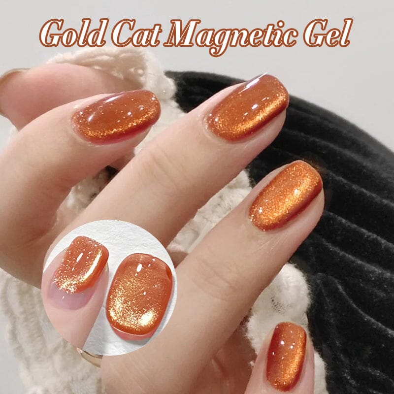 10ml Gold Cat Magnetic Gel GC05 Gel Nail Polish BORN PRETTY 