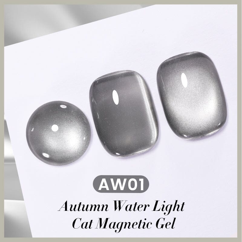 Autumn Water Light Cat Magnetic Gel AW01 10ml Gel Nail Polish BORN PRETTY 