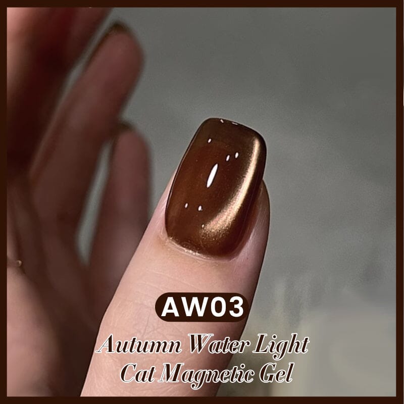 Autumn Water Light Cat Magnetic Gel AW03 10ml Gel Nail Polish BORN PRETTY 