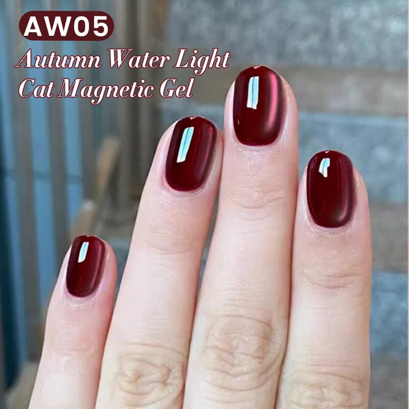 Autumn Water Light Cat Magnetic Gel AW05 10ml Gel Nail Polish BORN PRETTY 