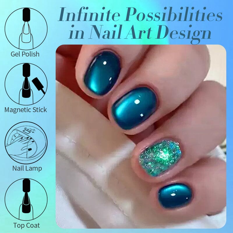 Autumn Water Light Cat Magnetic Gel AW06 10ml Gel Nail Polish BORN PRETTY 