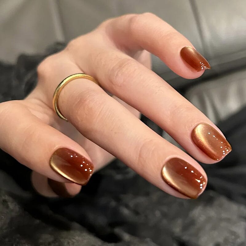 6 Colors Autumn Water Light Cat Magnetic Gel with Magnetic Stick Gel Nail Polish BORN PRETTY 