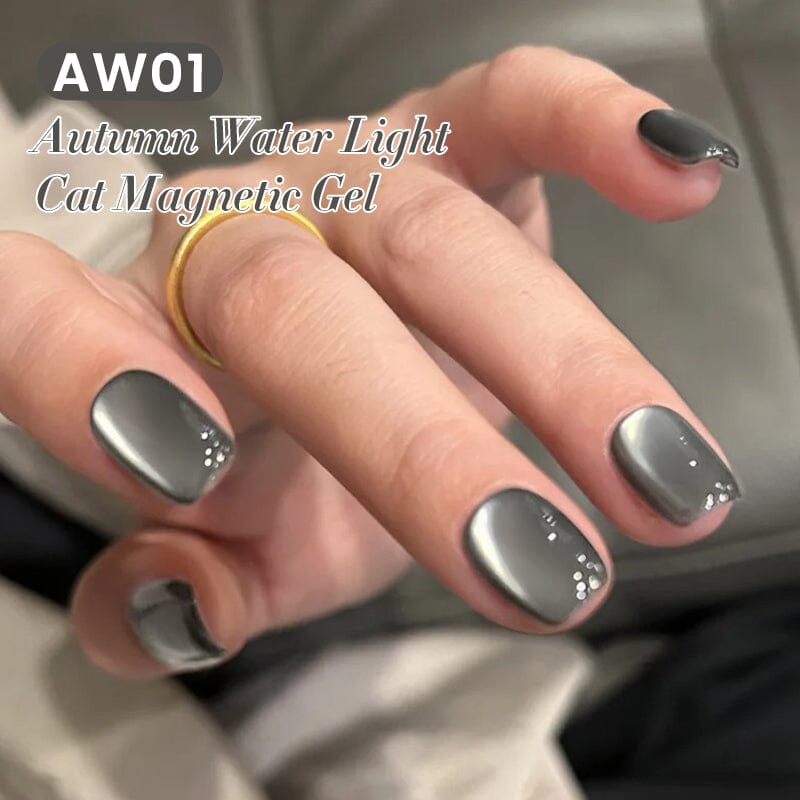 Autumn Water Light Cat Magnetic Gel 10ml Gel Nail Polish BORN PRETTY AW01 