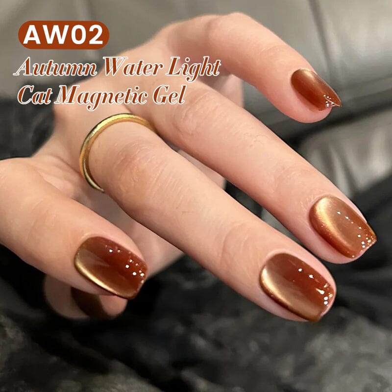 Autumn Water Light Cat Magnetic Gel 10ml Gel Nail Polish BORN PRETTY AW02 