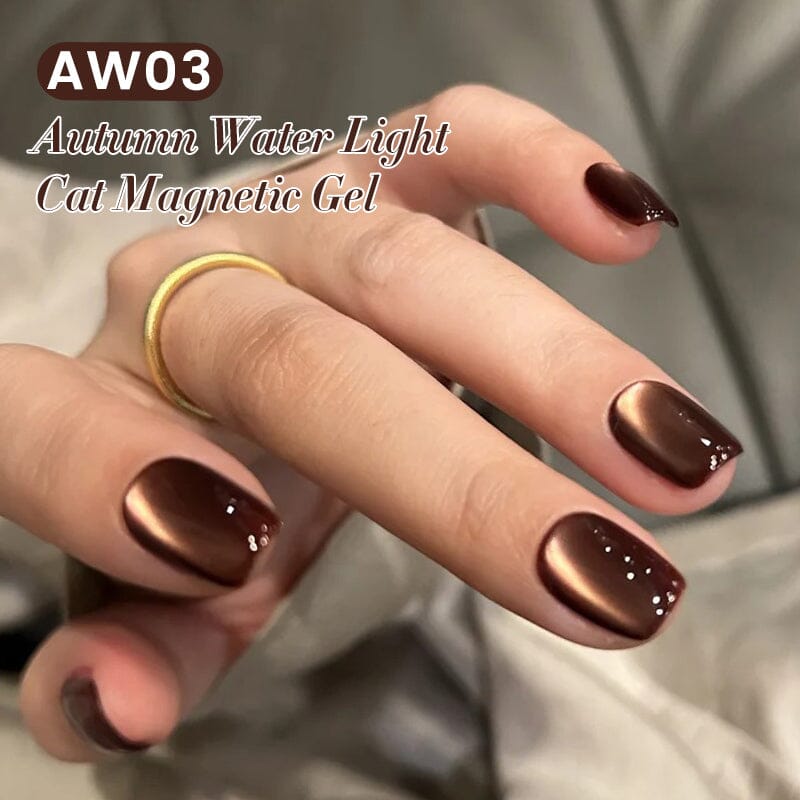 Autumn Water Light Cat Magnetic Gel 10ml Gel Nail Polish BORN PRETTY AW03 