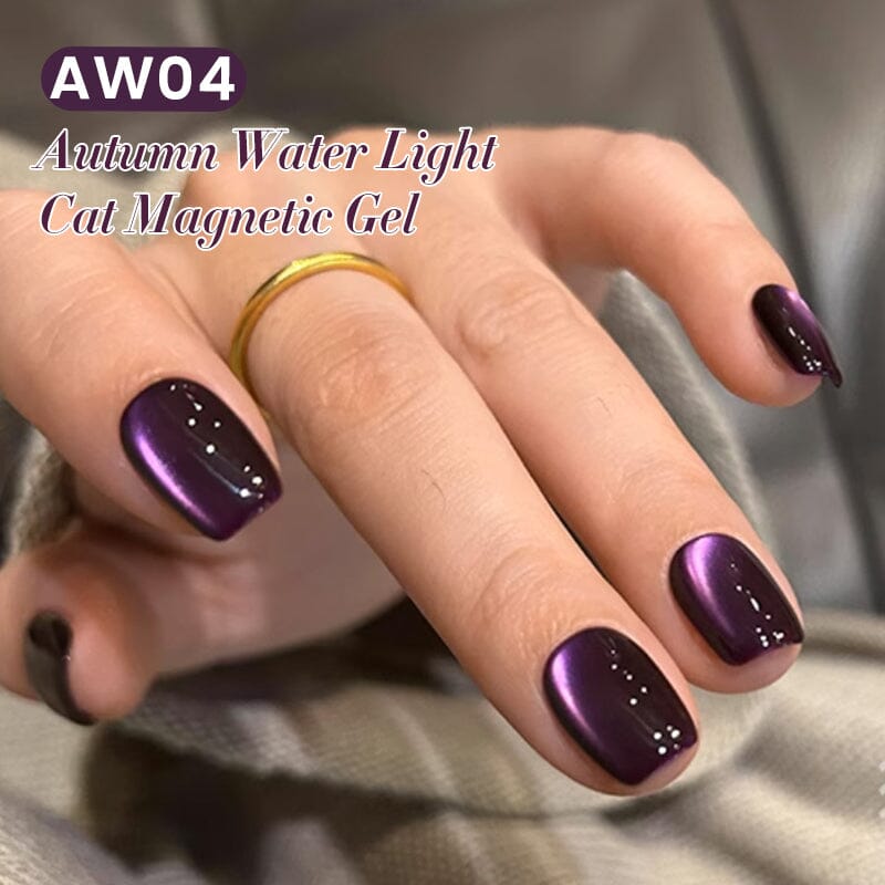 Autumn Water Light Cat Magnetic Gel 10ml Gel Nail Polish BORN PRETTY AW04 