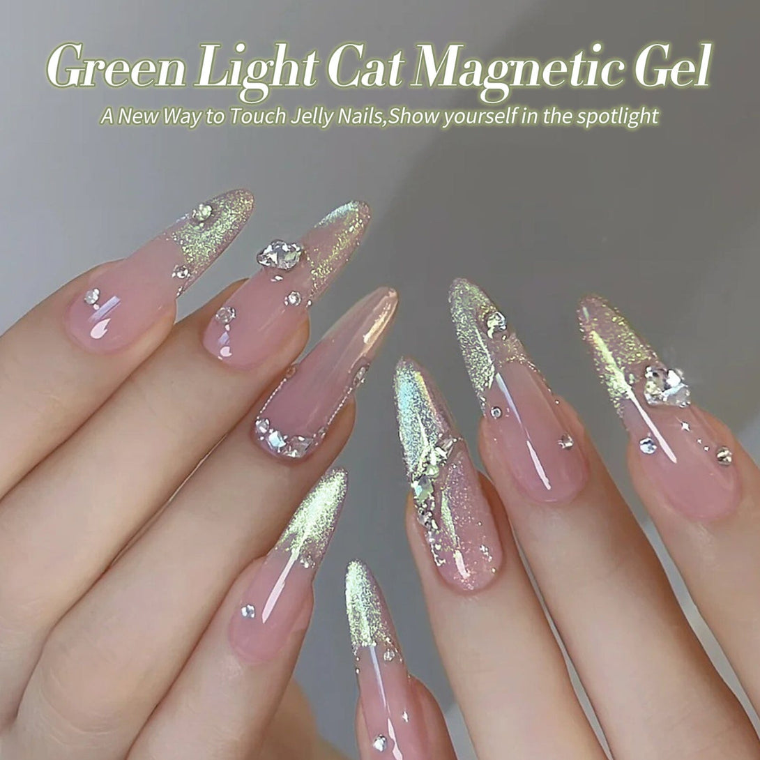 6 Colors Green Light Cat Magnetic Gel 7ml Gel Nail Polish BORN PRETTY 