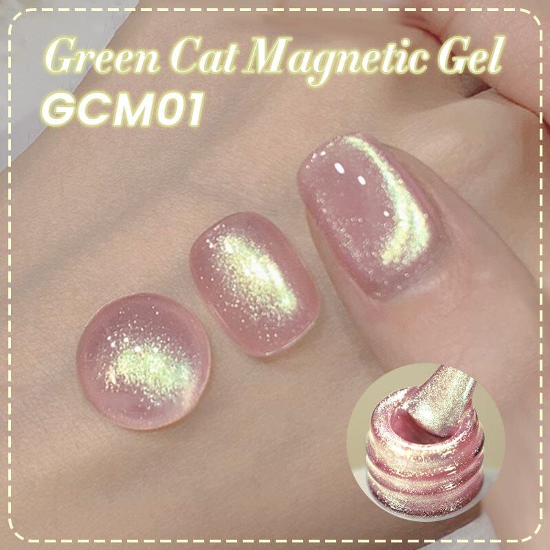 Green Cat Magnetic Gel GCM01 10ml Gel Nail Polish BORN PRETTY 