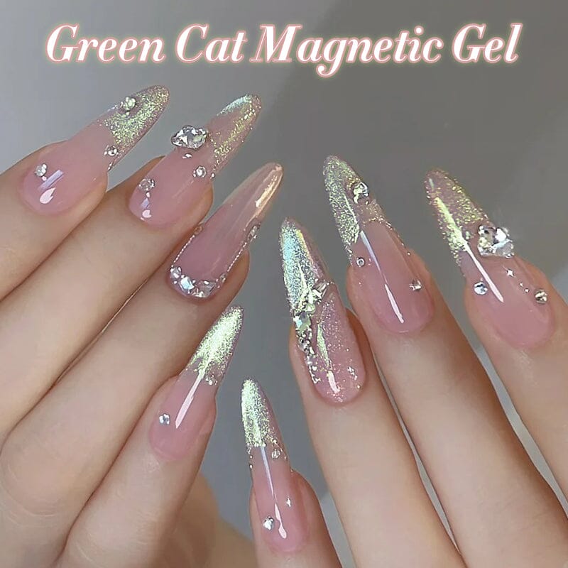 Green Cat Magnetic Gel GCM01 10ml Gel Nail Polish BORN PRETTY 