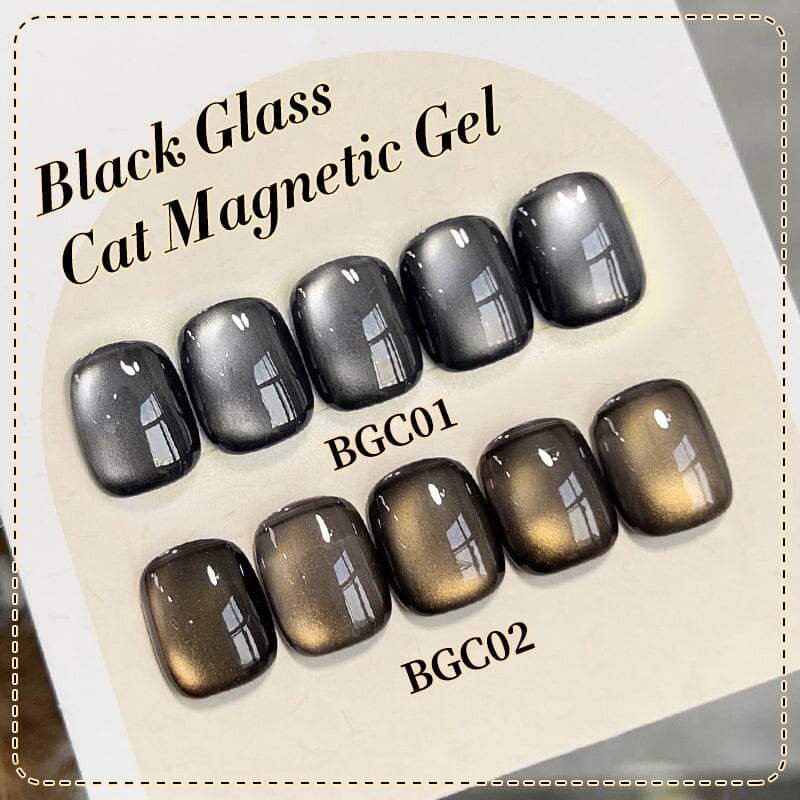 Black Glass Cat Magnetic Gel Polish 7ml Gel Nail Polish BORN PRETTY 