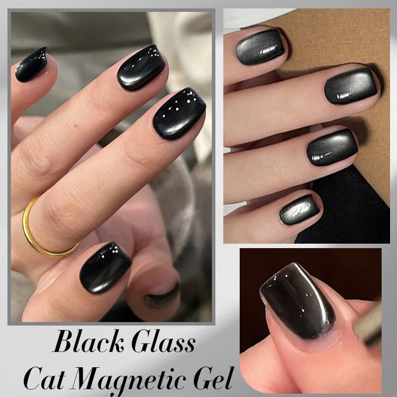 Black Glass Cat Magnetic Gel Polish 7ml Gel Nail Polish BORN PRETTY 