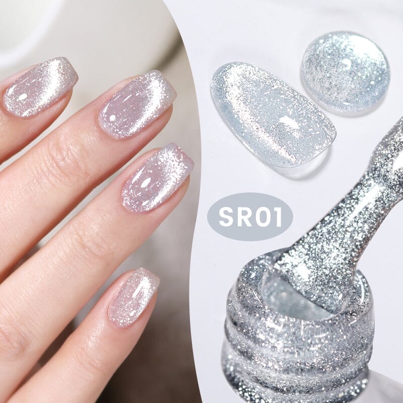 Shimmer Reflective Cat Magnetic Gel SR01 10ml Gel Nail Polish BORN PRETTY 