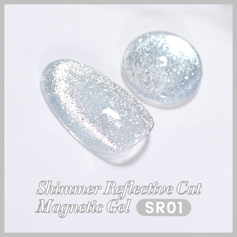 Shimmer Reflective Cat Magnetic Gel SR01 10ml Gel Nail Polish BORN PRETTY 