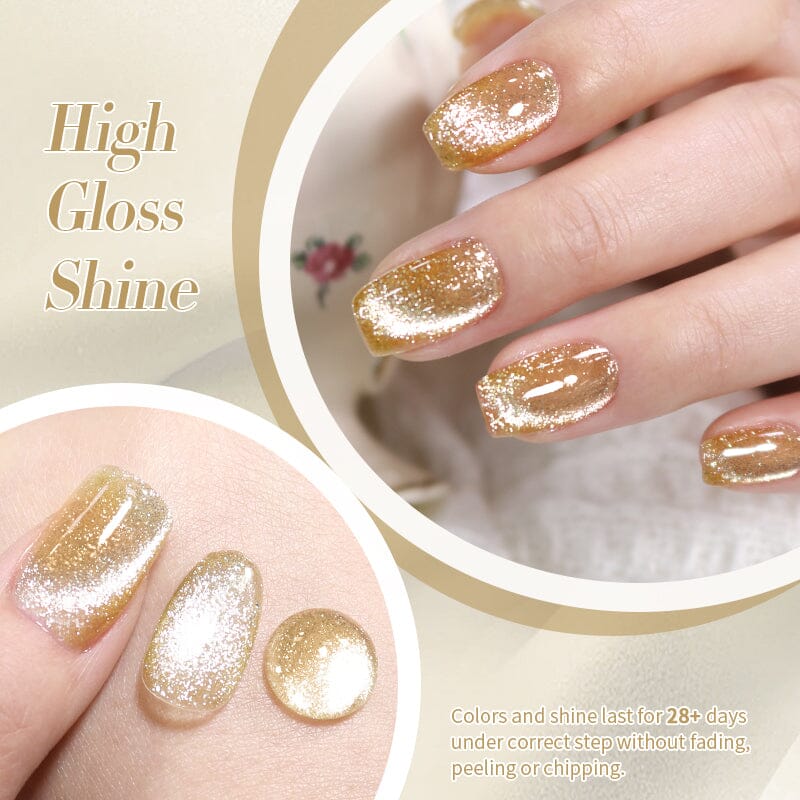 Shimmer Reflective Cat Magnetic Gel SR02 10ml Gel Nail Polish BORN PRETTY 