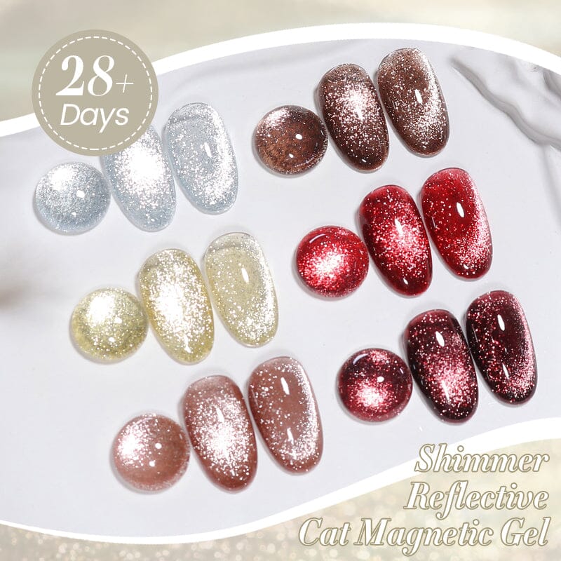 Shimmer Reflective Cat Magnetic Gel Polish 10ml Gel Nail Polish BORN PRETTY 