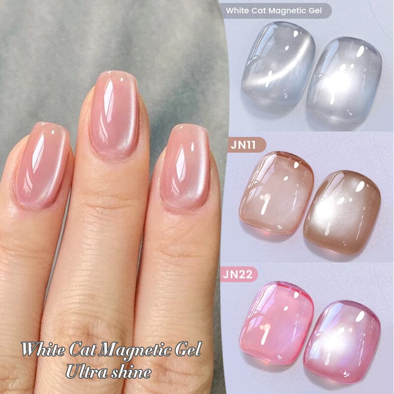 2 Bottles Magnetic Gel & Jelly Gel Set #02 Gel Nail Polish BORN PRETTY 