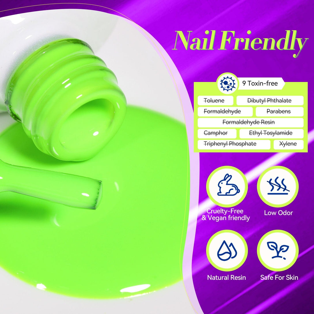 6 Colors Gel Polish Set Urban Vibe 7ml Gel Nail Polish BORN PRETTY 