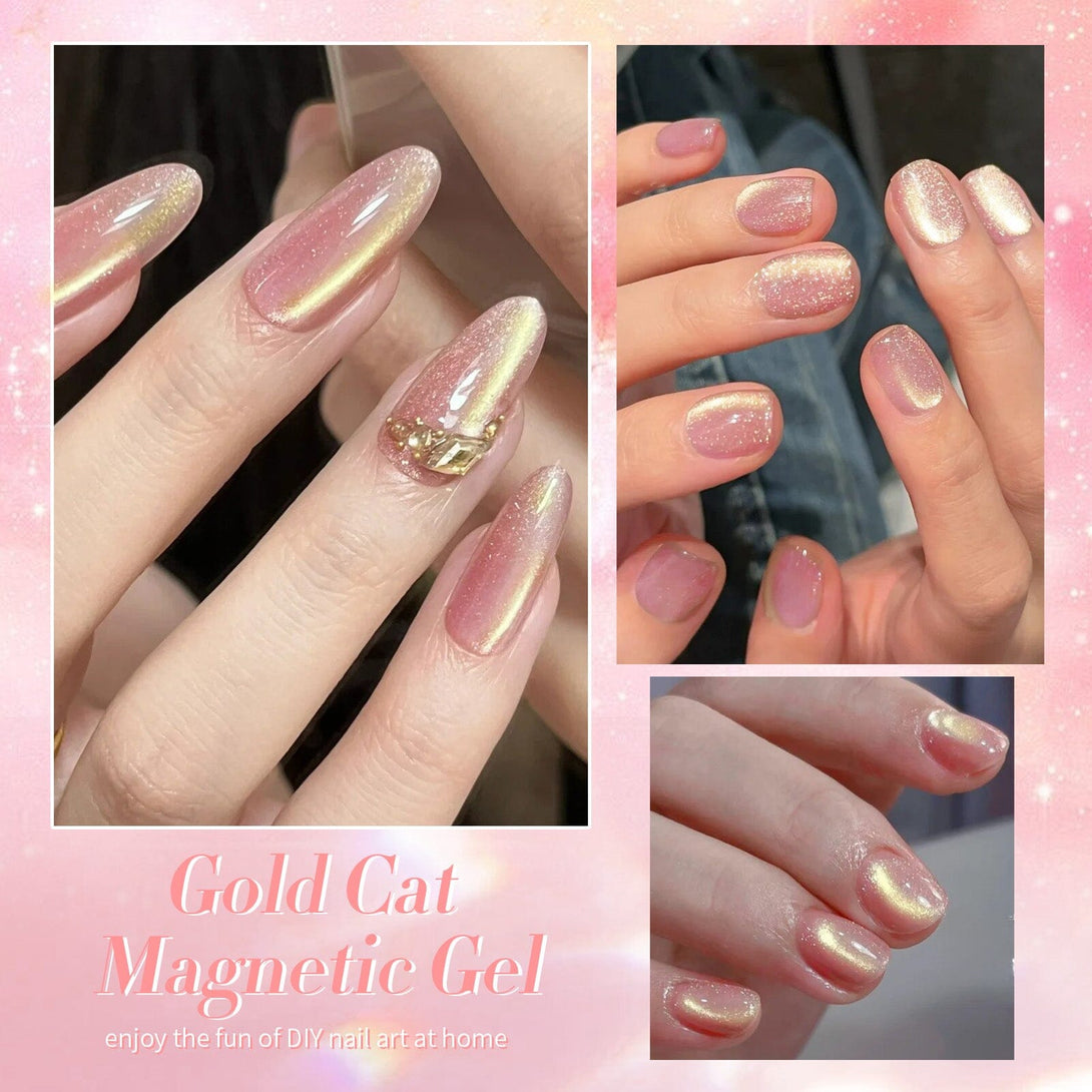 Gold Cat Magnetic Gel GC04 15ml Gel Nail Polish BORN PRETTY 