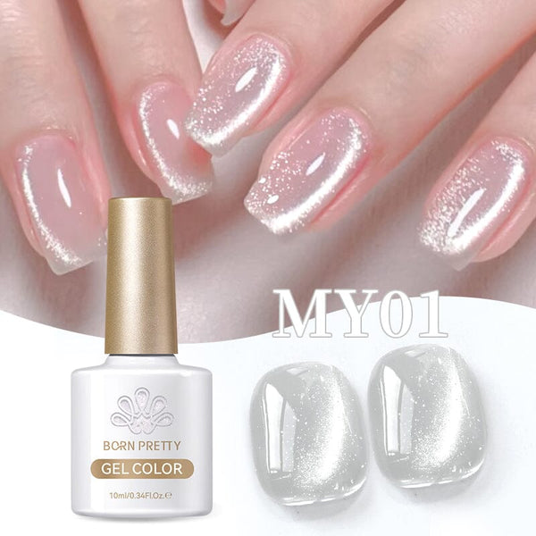 Water Light Cat Magnetic Gel Polish First Love MY01 10ml Gel Nail Polish BORN PRETTY 