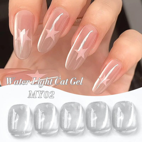 Water Light Cat Magnetic Gel Polish First Love MY02 10ml Gel Nail Polish BORN PRETTY 