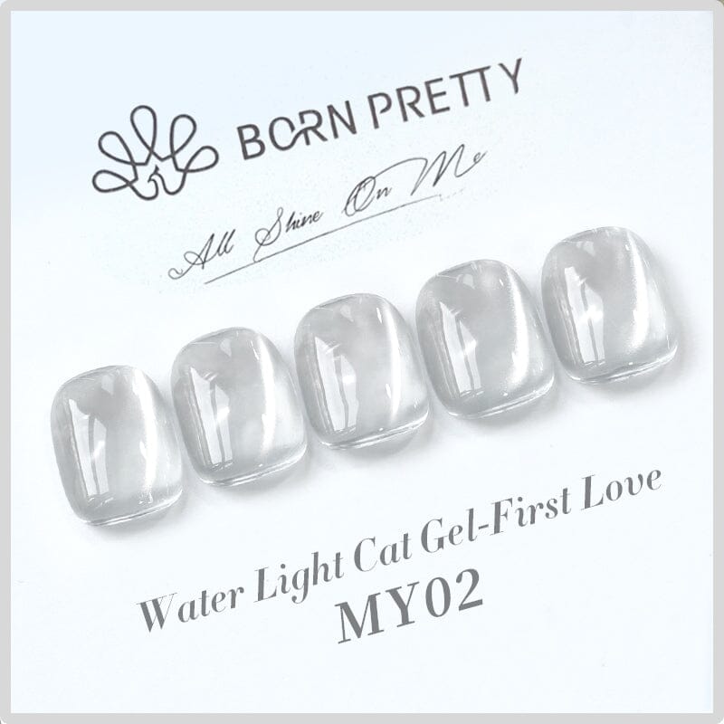 Water Light Cat Magnetic Gel Polish First Love MY02 10ml Gel Nail Polish BORN PRETTY 