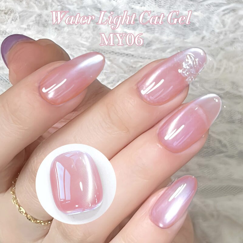 Water Light Cat Magnetic Gel Polish First Love MY06 10ml Gel Nail Polish BORN PRETTY 