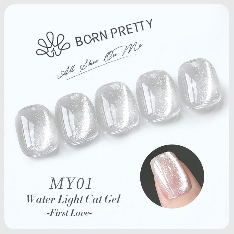 Water Light Cat Magnetic Gel Polish First Love 10ml Gel Nail Polish BORN PRETTY MY01 