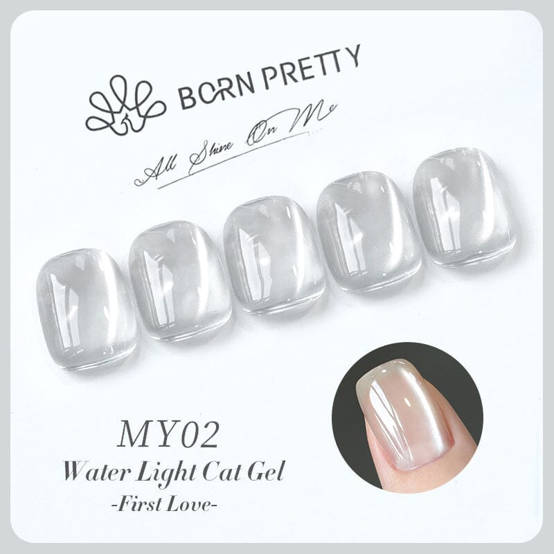 Water Light Cat Magnetic Gel Polish First Love 10ml Gel Nail Polish BORN PRETTY MY02 