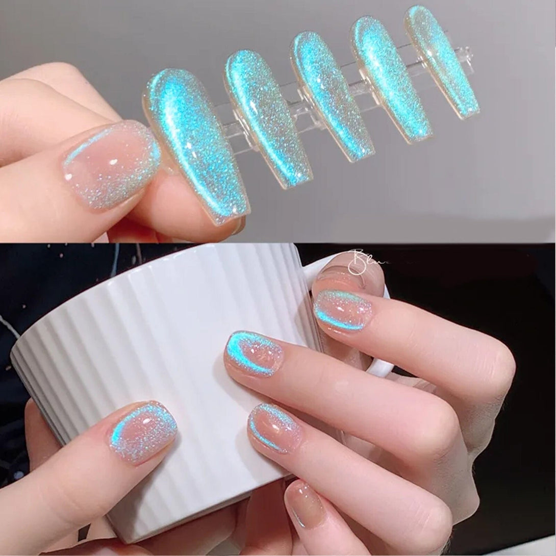 6 Colors Auroras Cat Magnetic Gel Angel Tears 7ml Gel Nail Polish BORN PRETTY 